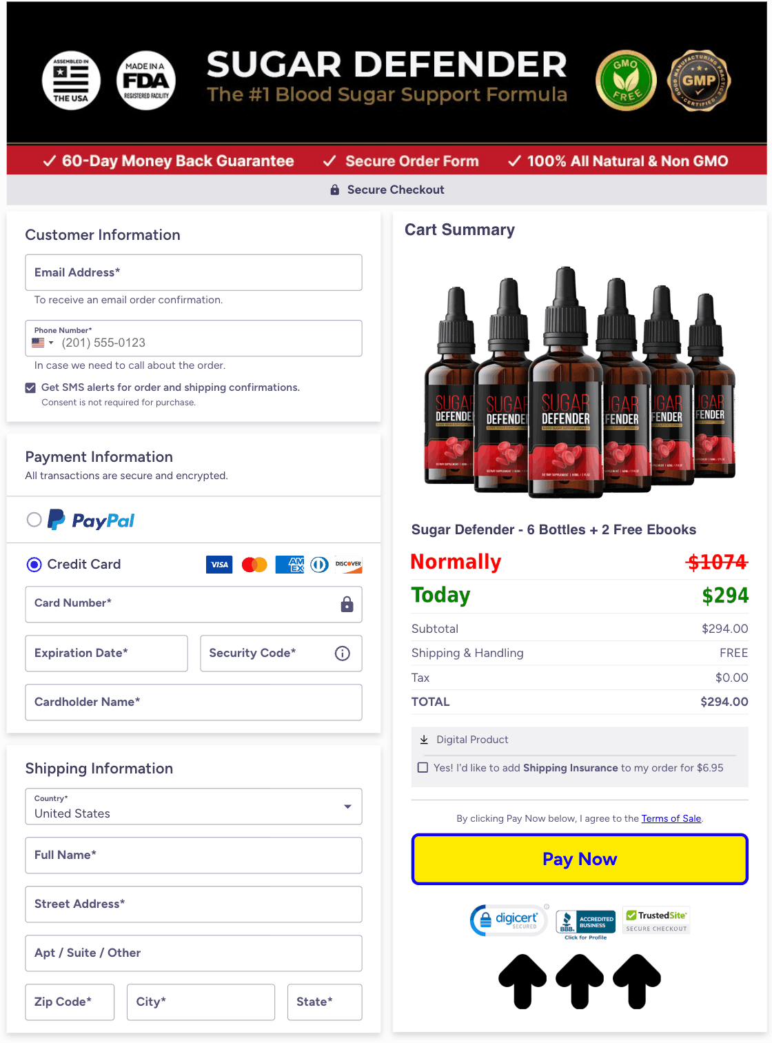 Sugar Defender Order - Buy Now